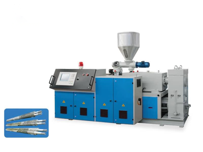 Allwthiwr Sgriw Twin Conigol